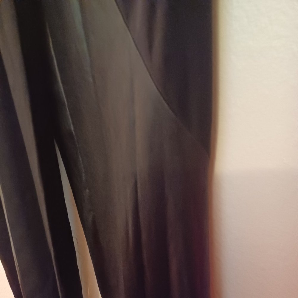 Cameo Black Mixed Media Dressy Jumpsuit Size 1X - Picture 9 of 13